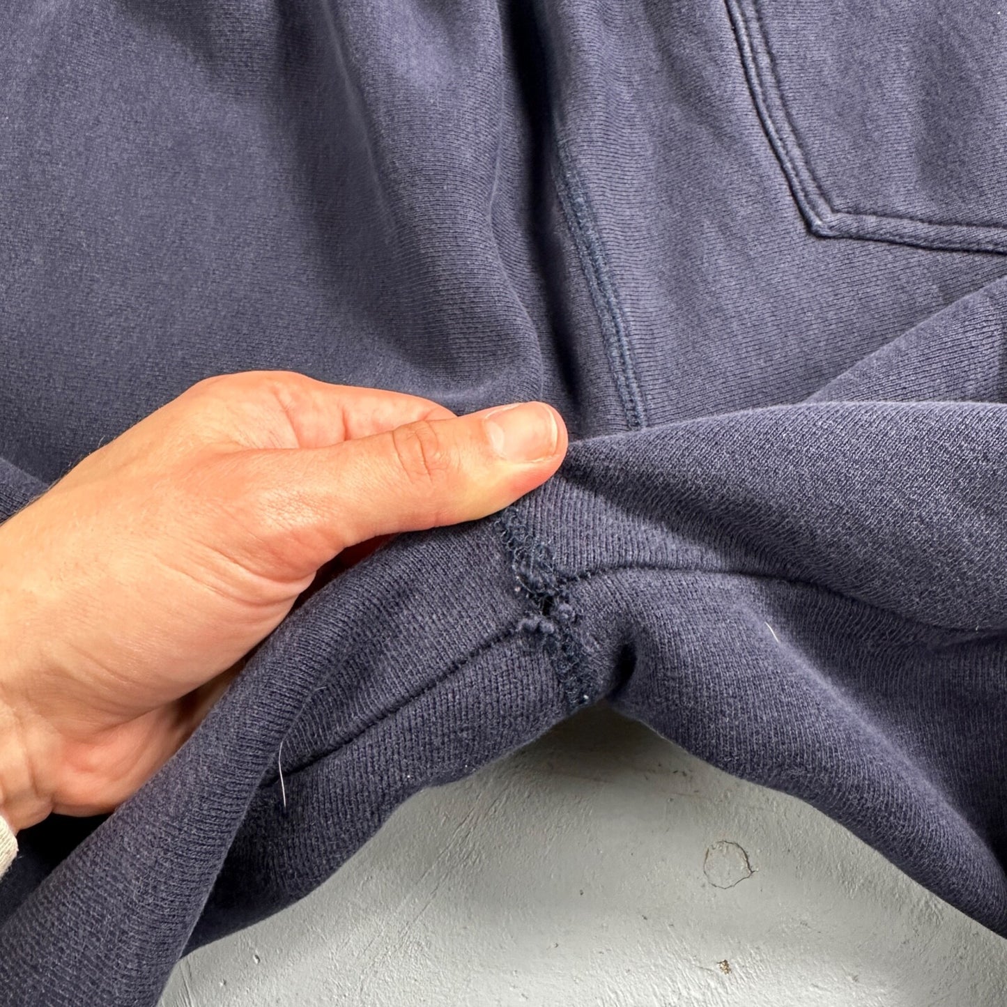 Nike Sweatpants VTG 90s Mens M Navy Swoosh Logo Jogger Casual Classic Retro Gym