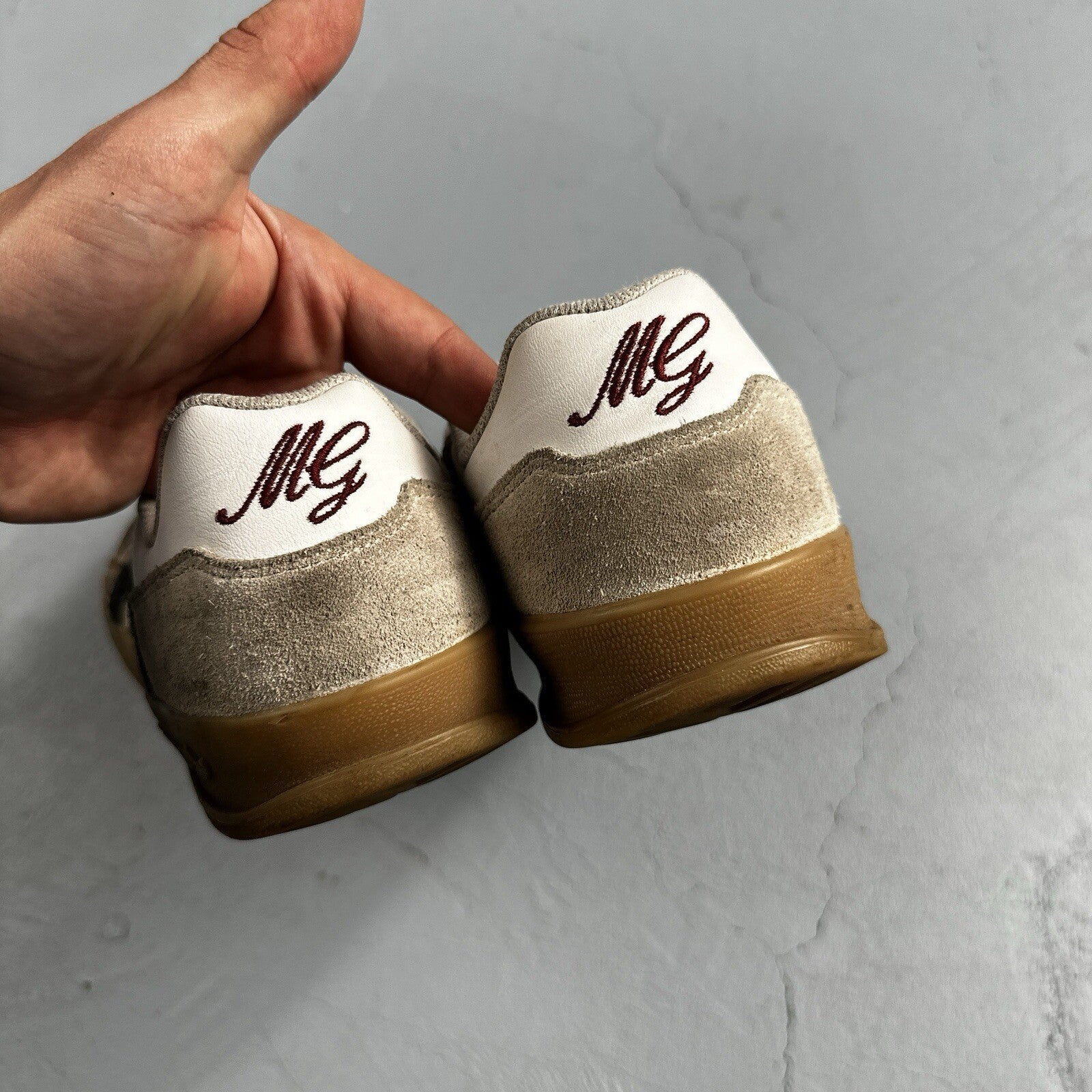 adidas x Mark Gonzales ALOHA SUPER IG5265 Low Top Sneakers US 9 White Used