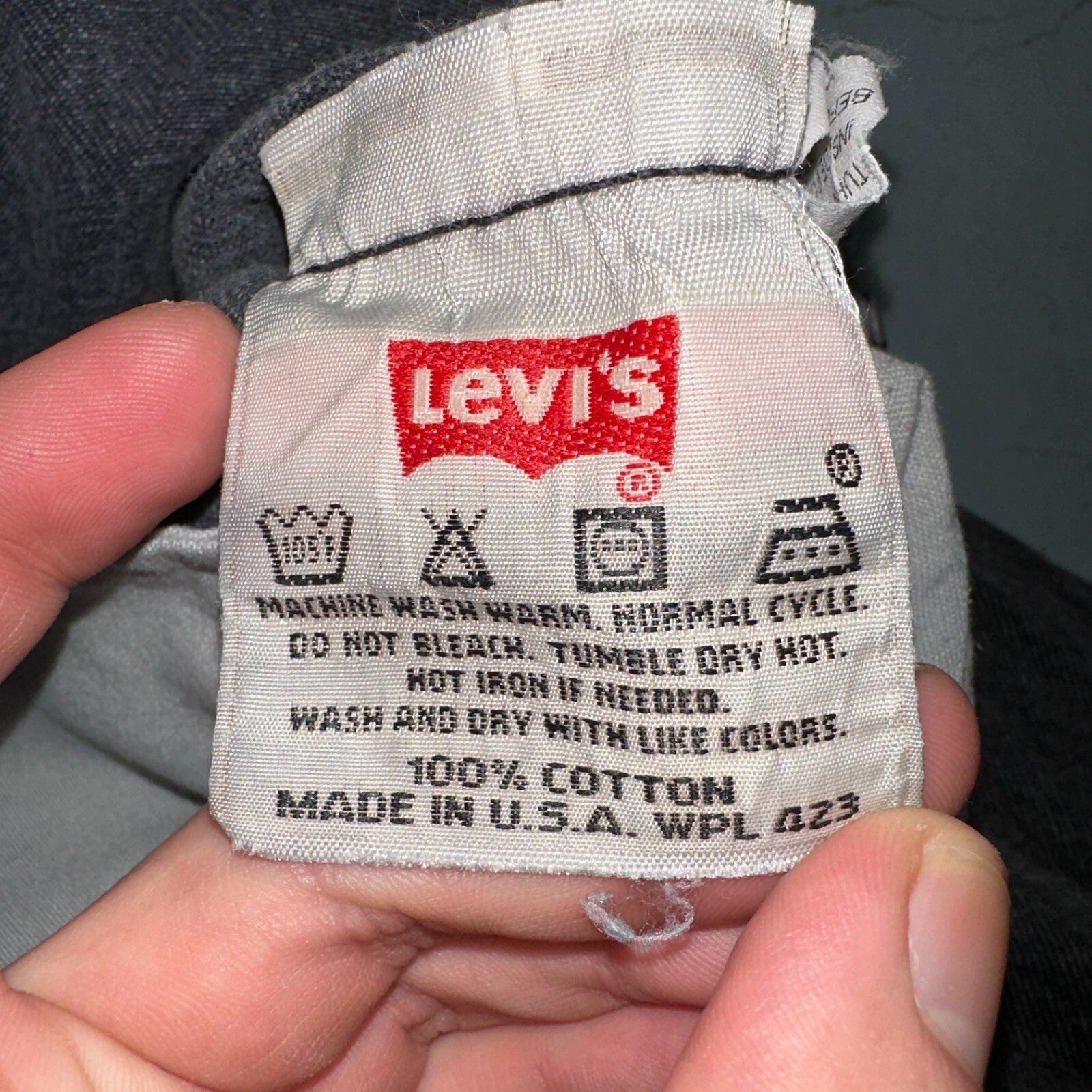 Levis 501 Vintage 90s USA XX Straight Leg Jeans Black Med Wash 32x32 Act 30x30