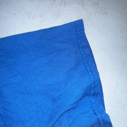 Chess Club Board Art T Shirt VTG Style Englewood Elementary Cool Geometric Blue