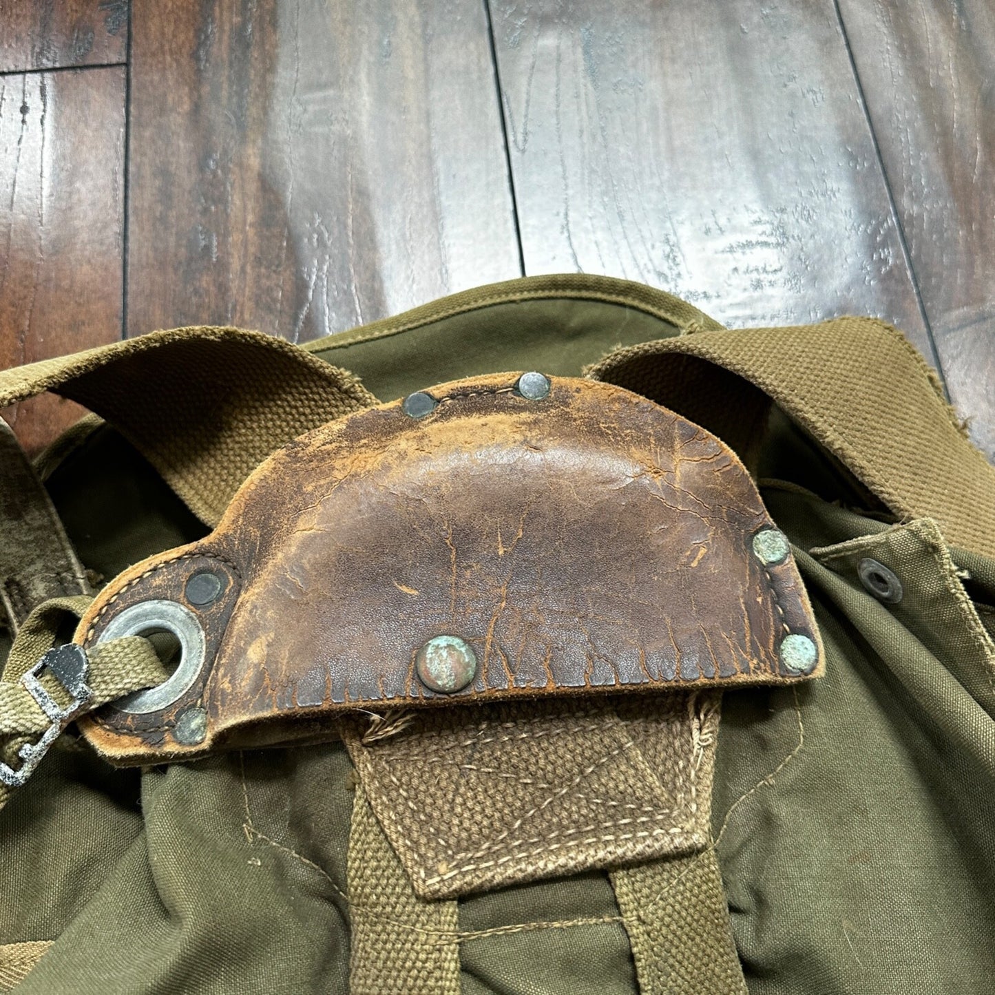 VTG WWII US Army JQD 88B Mountain Div Rucksack Backpack WW2 AVERY 1943