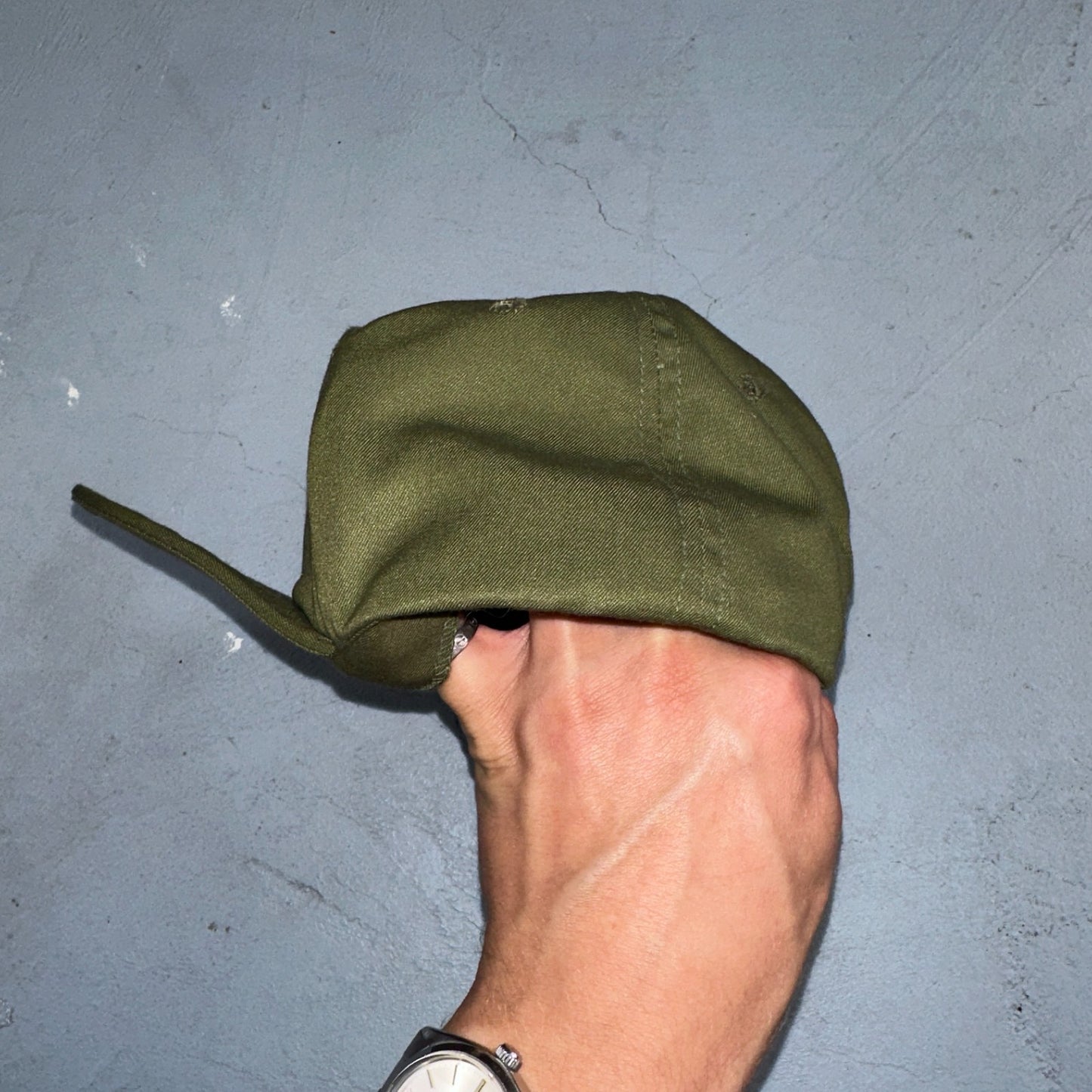 Vintage 1976 Vietnam OG-106 Utility Fatigue Cap Size 6 7/8 Propper Army Hat 70s