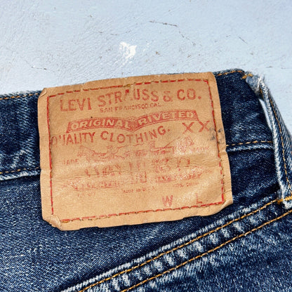 Levis 501 Big E Vintage 60s Redline Selvedge USA XX 1960s Jeans 66 Act 26x27
