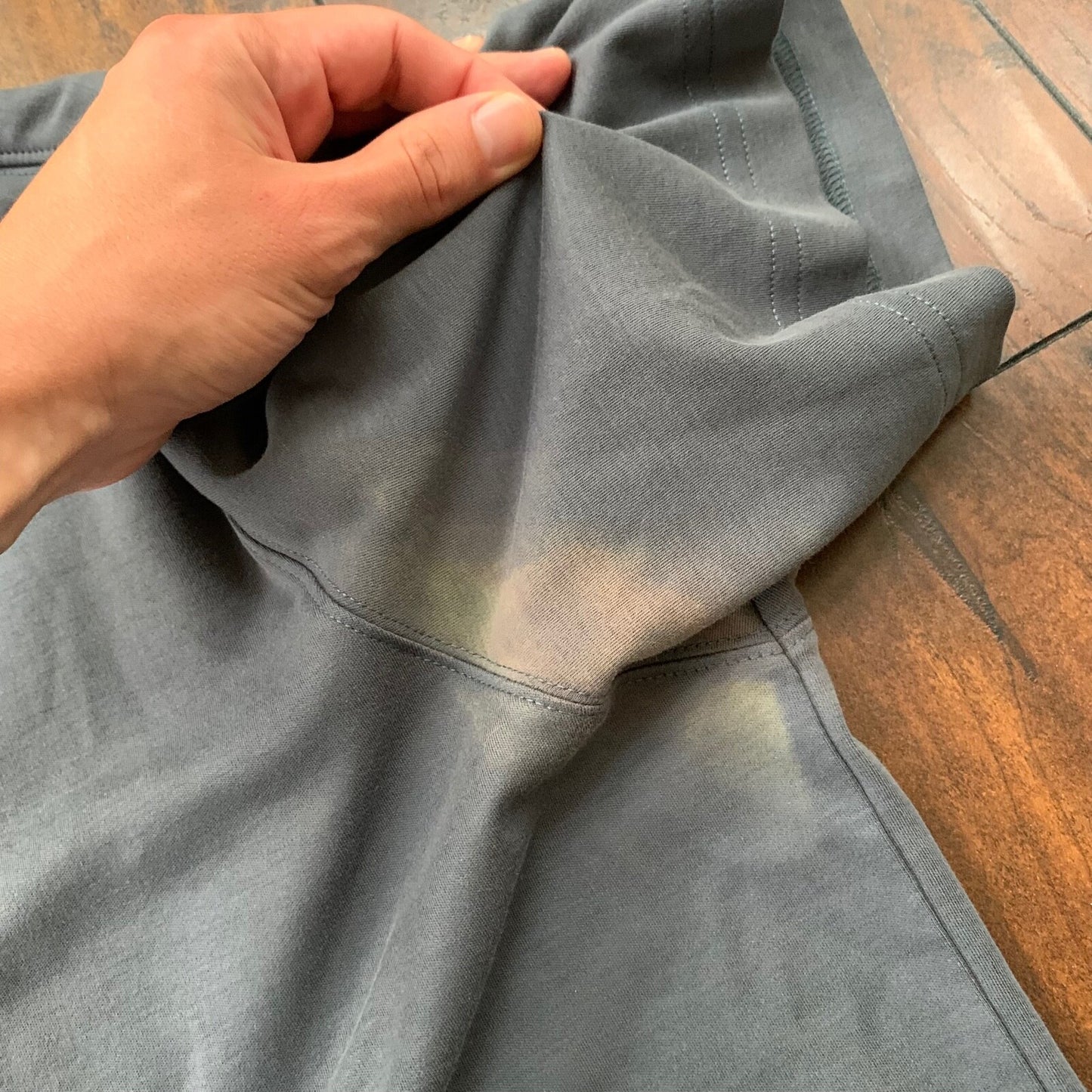 Robert Barakett T-Shirt Men XXL Short Sleeve Casual Pima Montreal Dark Gray