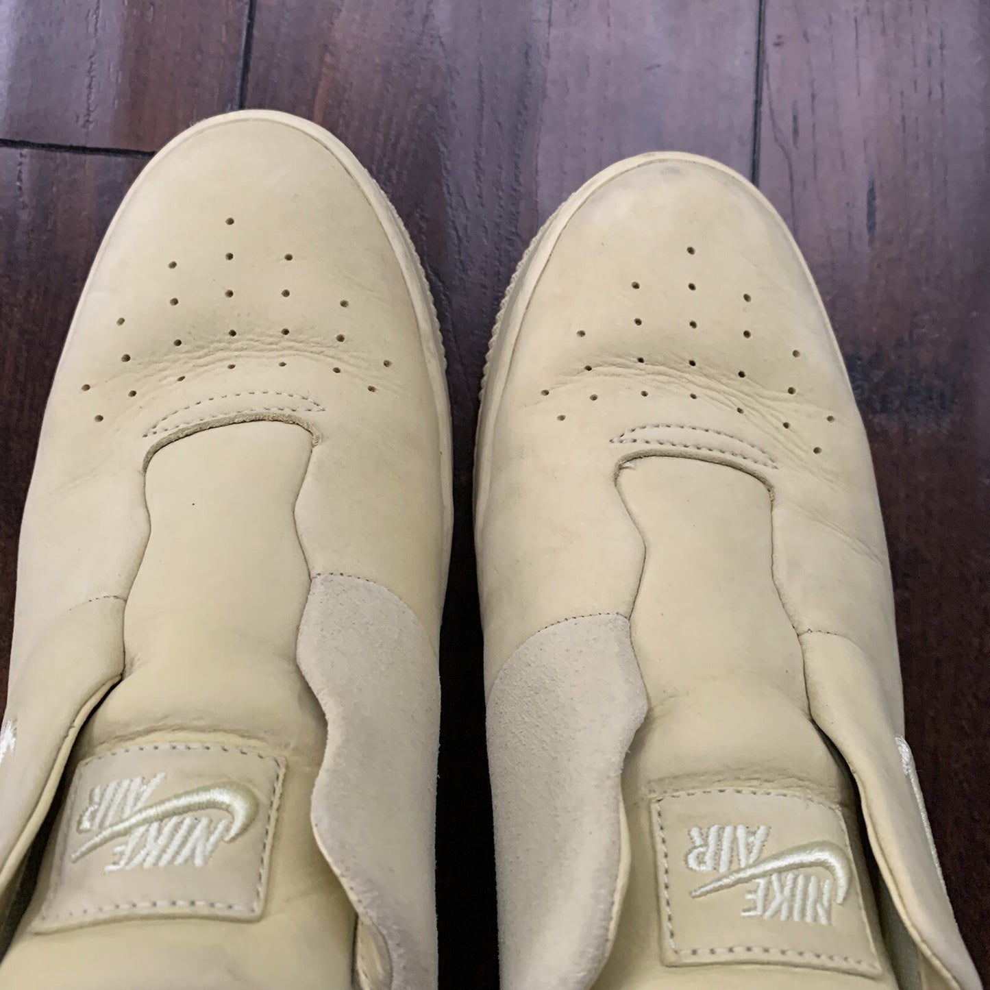 Nike Womens Air Force 1 Sage Xx Sneakers Shoes Yellow A01215-300 Low Top 9W