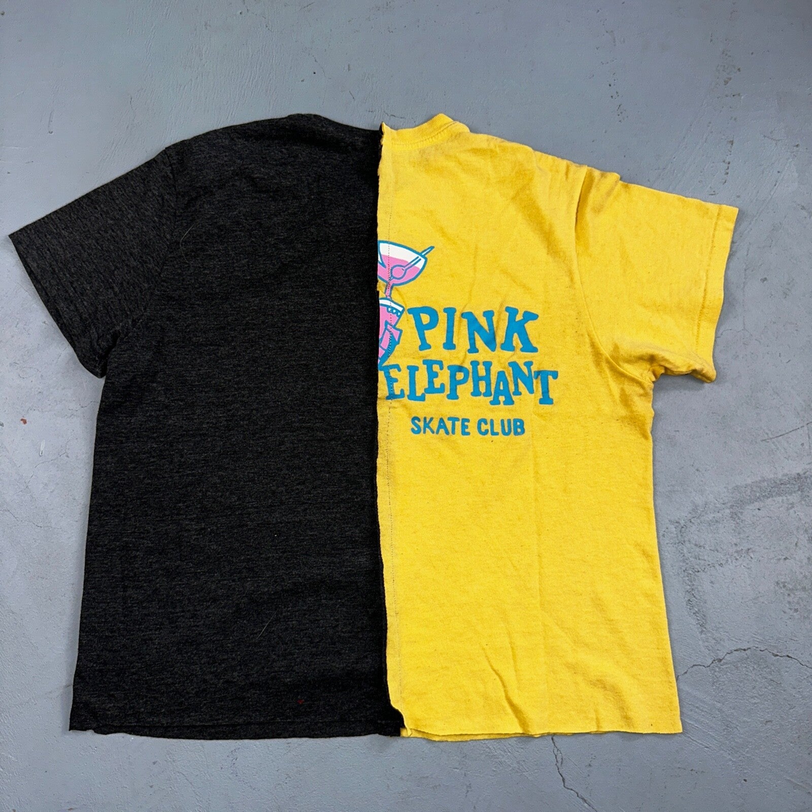 Sublime Split Cut Sewn VTG Style T Shirt Y2K Custom Unique Band Rock Nirvana