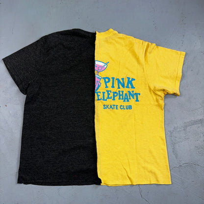 Sublime Split Cut Sewn VTG Style T Shirt Y2K Custom Unique Band Rock Nirvana