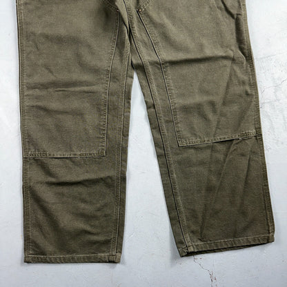 Carhartt NWT VTG Double Knee Carpenter Pants Y2K B01 B136 MOS Green 40x32 DS