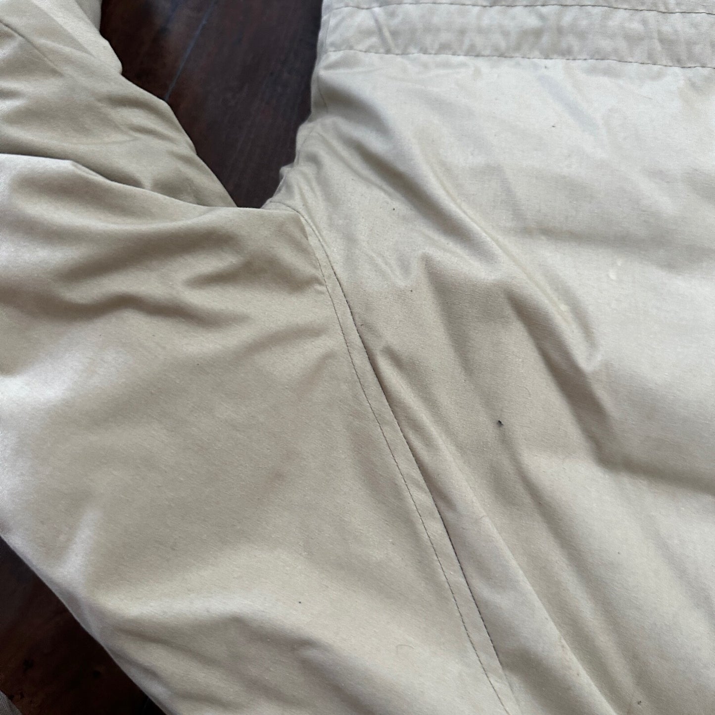 Vintage 1970s 1980s Eddie Bauer Goose Down Puffer Parka Jacket Tan Men's L 70s