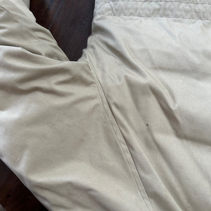 Vintage 1970s 1980s Eddie Bauer Goose Down Puffer Parka Jacket Tan Men's L 70s