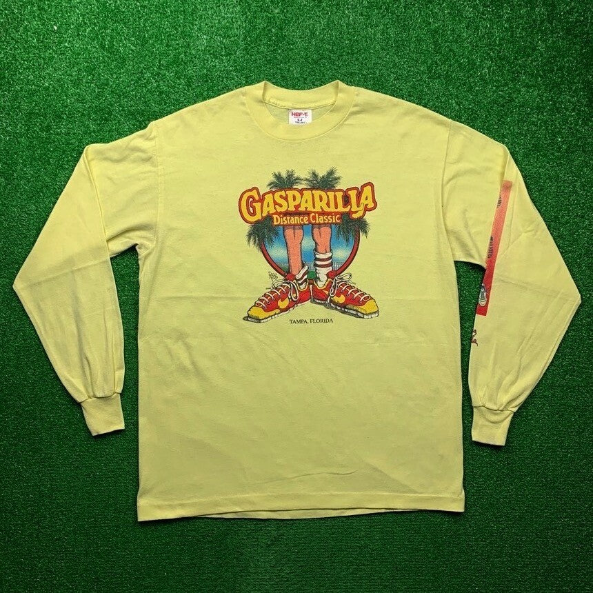 Vintage Nike T Shirt USA Rare Florida Ross Geisha Gasparilla Running Long Sleeve
