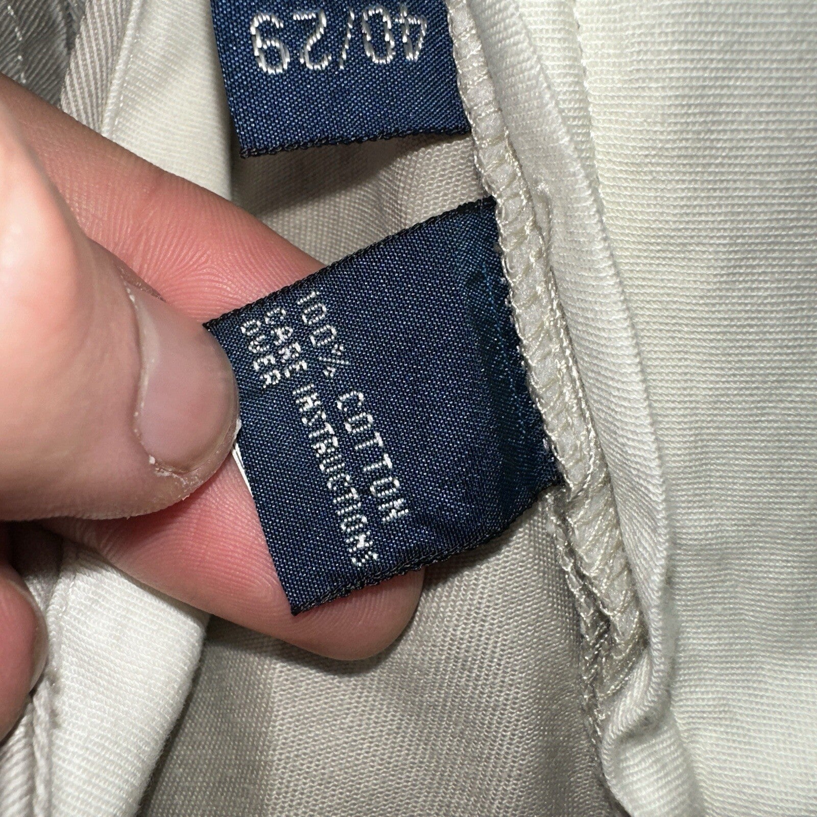 Polo Ralph Lauren Pants Mens 40x29 Brown Prospect Workwear Causal Preppy 38x25