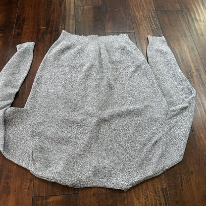 VTG 70s Jantzen Gray Wool Dave Marr Grandpa Cardigan Sweater Rockabilly L USA