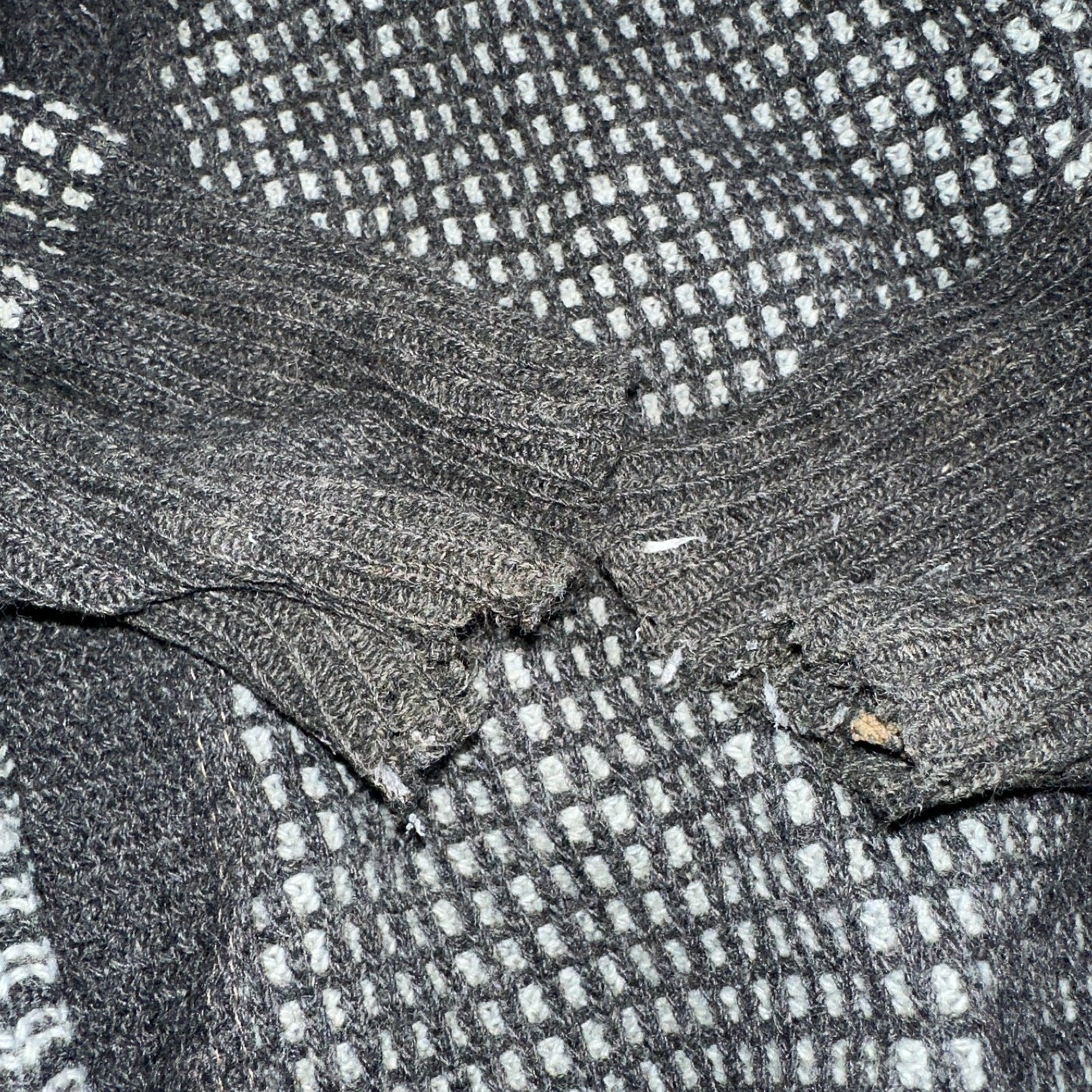 VTG Jantzen Textured Cardigan Adult XL Sweater 1950s Rockabilly No Buttons R