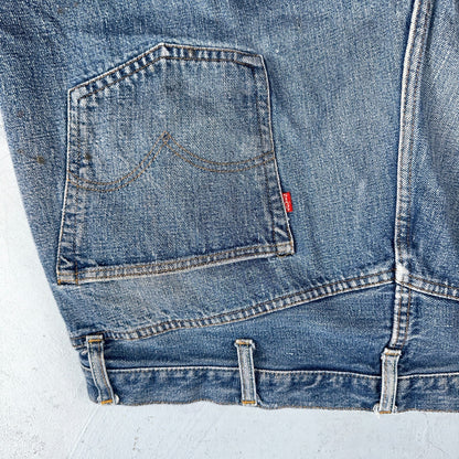 Levis 501 Vintage 70s SS Redline Selvedge USA XX Jeans Med Wash 48x30 Act 43x26