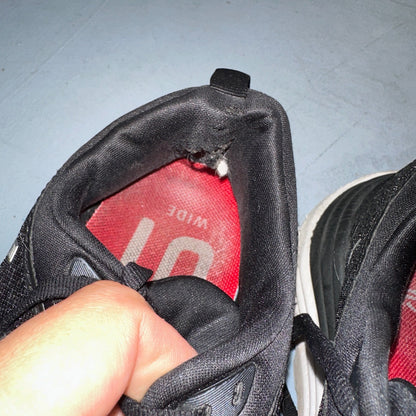 Hoka One One Womens Gaviota 5 1134235 BWHT Black Running Shoes Size 7 D