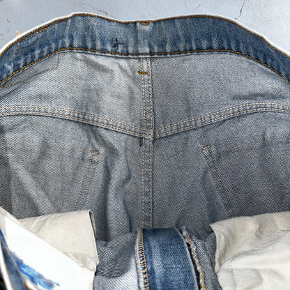 Levis 517 Vintage 80s USA Orange Tab Bootcut Flare Blue Worn Jeans Act 34x26