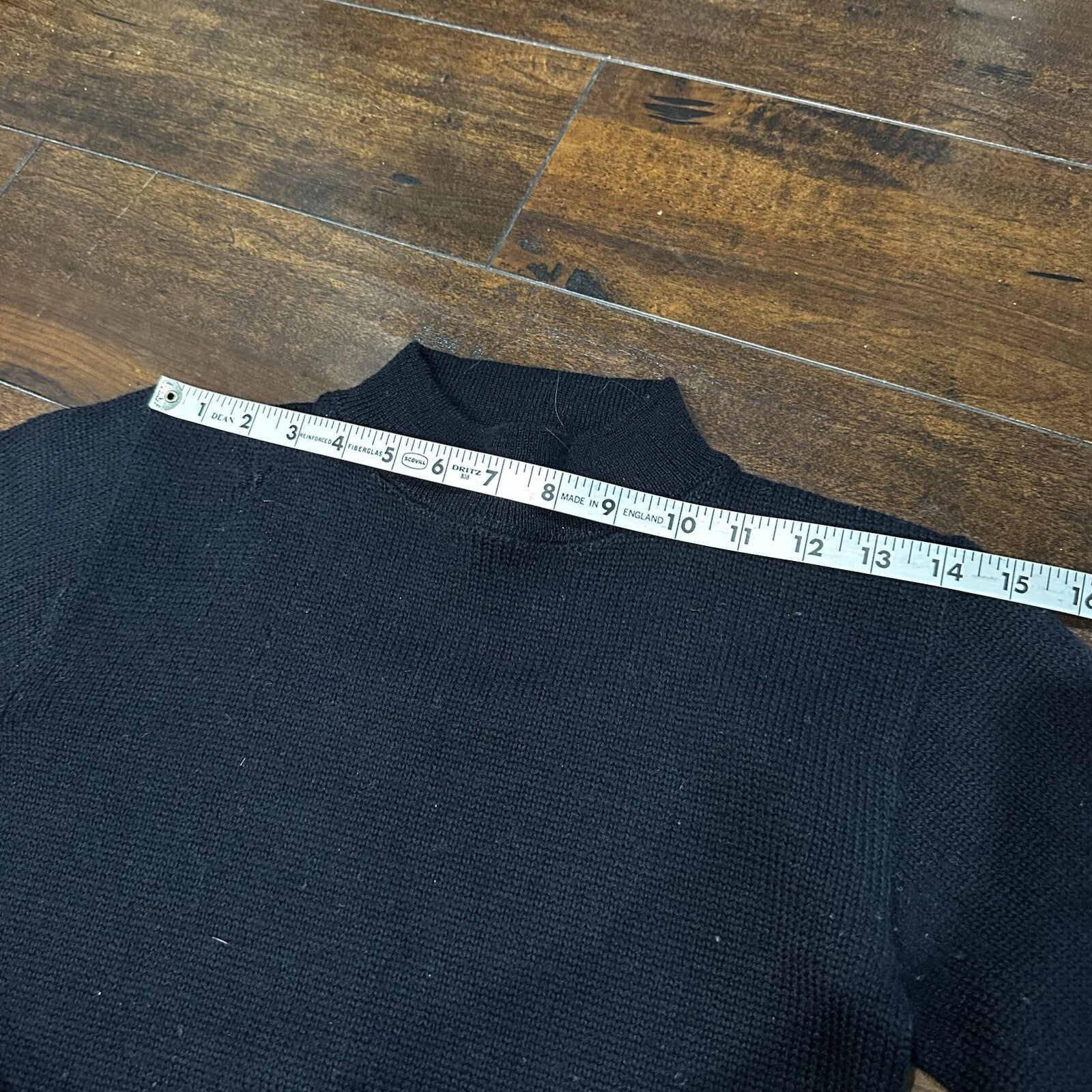 Vintage WW2 WWII USN Navy Deck Watch Wool Sailor's Sweater 1940s 40s Knit Rare