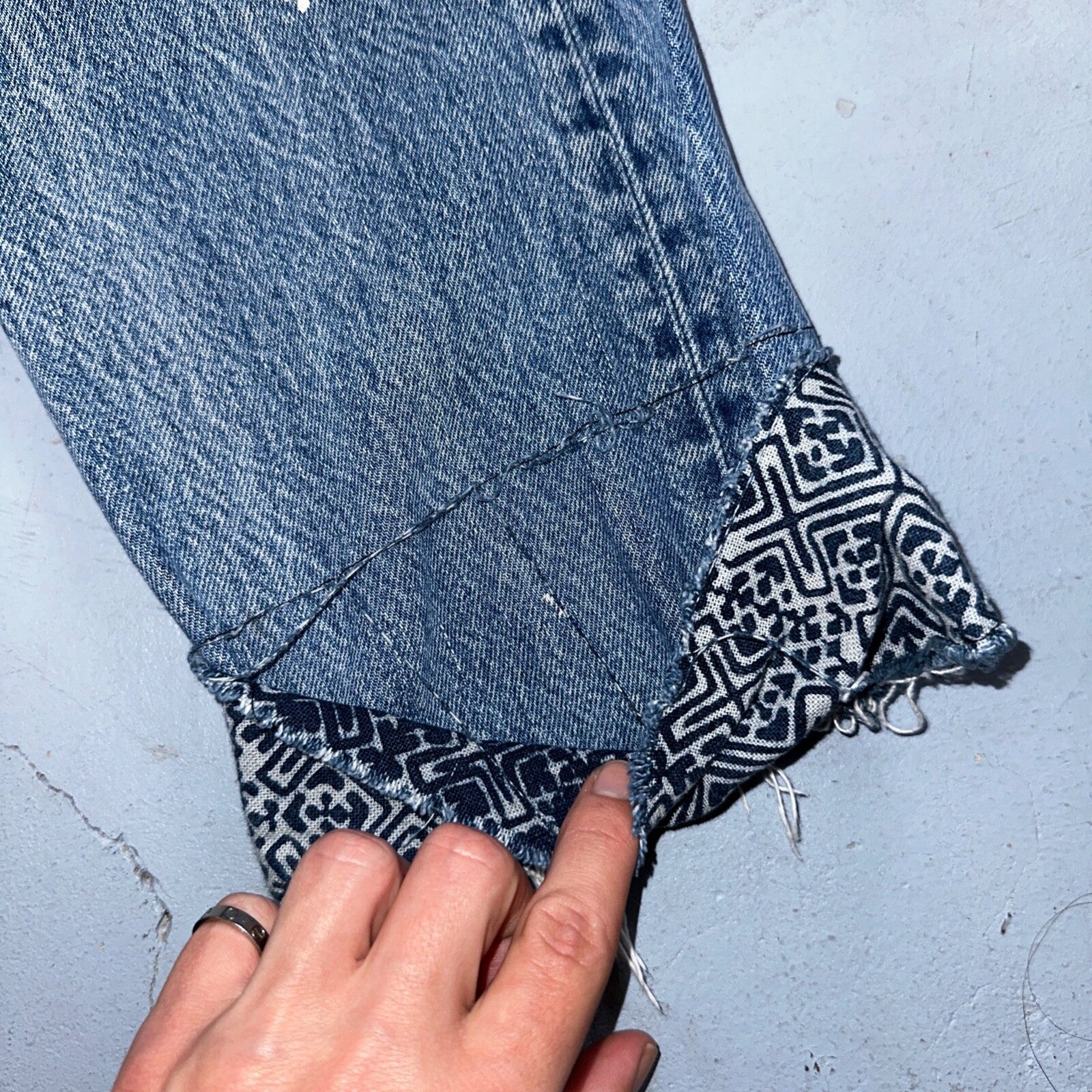 Levis 501 Vintage 80s USA XX Straight Leg Jeans Blue Light Wash 32x33 Act 29x27