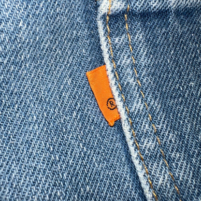 Levis 646 Vintage 70s USA Orange Tab Bootcut Flare Blue Bell Bottom Jeans 40x30