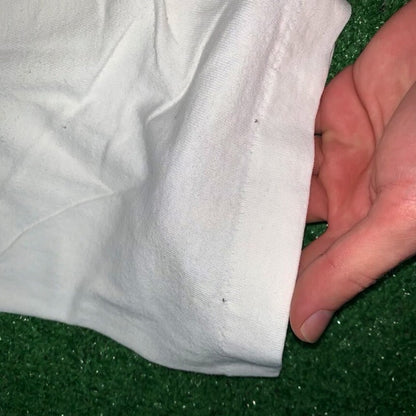 Vintage Nike T Shirt USA Flag Capital Challenge Rare Home The Free Rap Music 90s