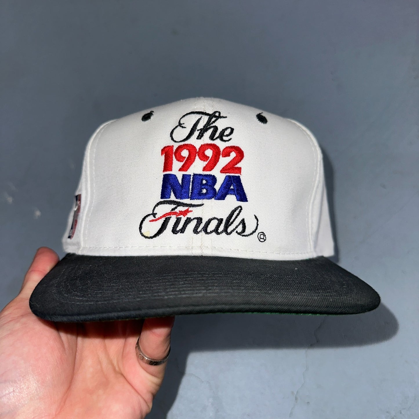 Vintage 1992 NBA Finals Hat Cap Sports Specialties The Twill Snapback Bulls