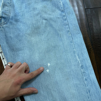 Vintage LEVIS 501XX Jeans Big E 1960s Denim Redline Selvedge 33x31 USA 60s 66