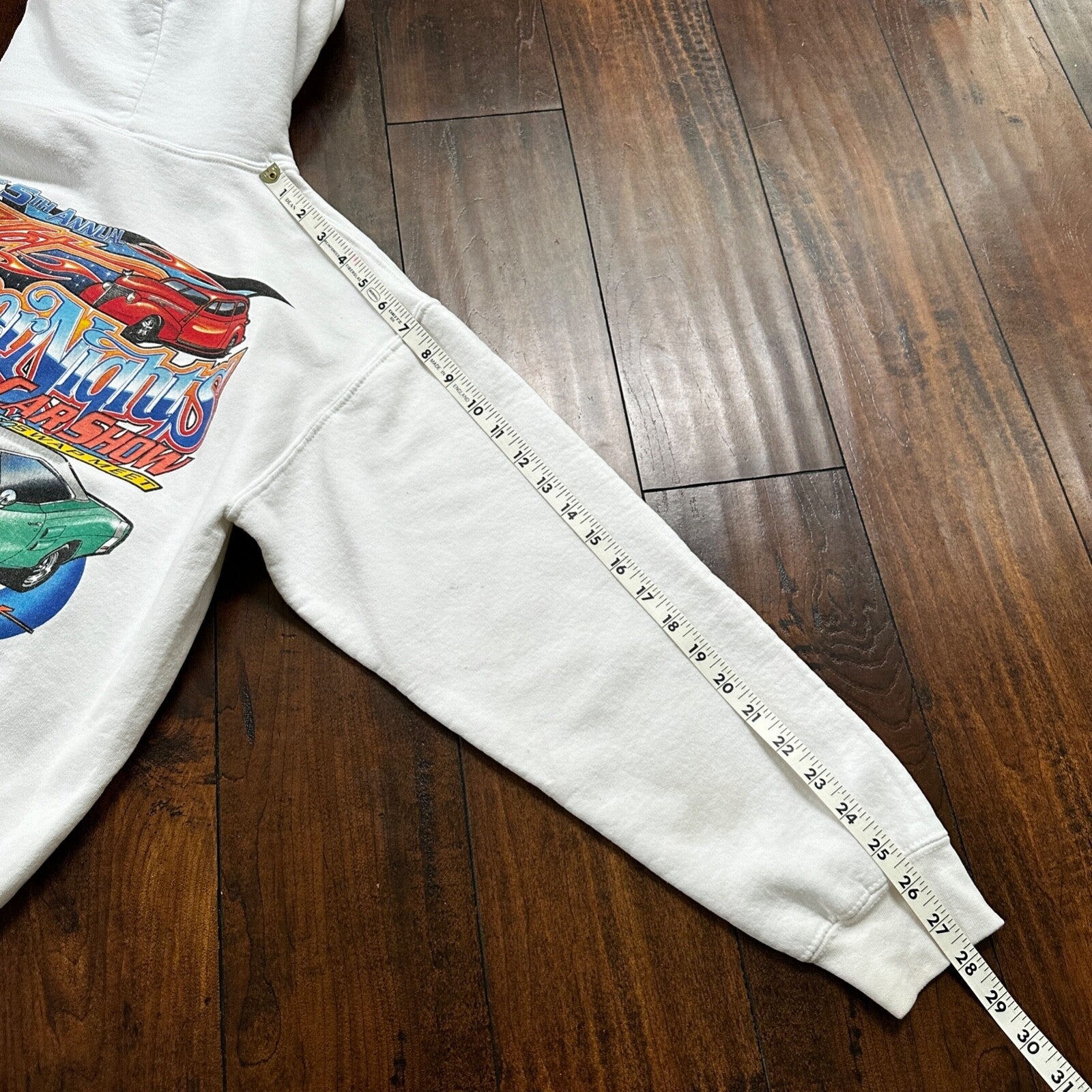 Car Show Vintage Sweatshirt Crewneck Sweater 2004 Portland Oregon Racing Cool