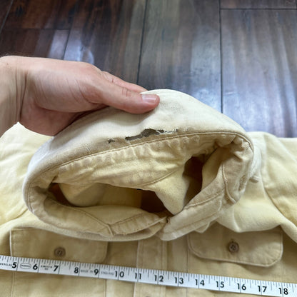 VTG 60s 70s Columbia Work Shirt Workwear Heavy Gorpcore Dadcore Camping Fishing