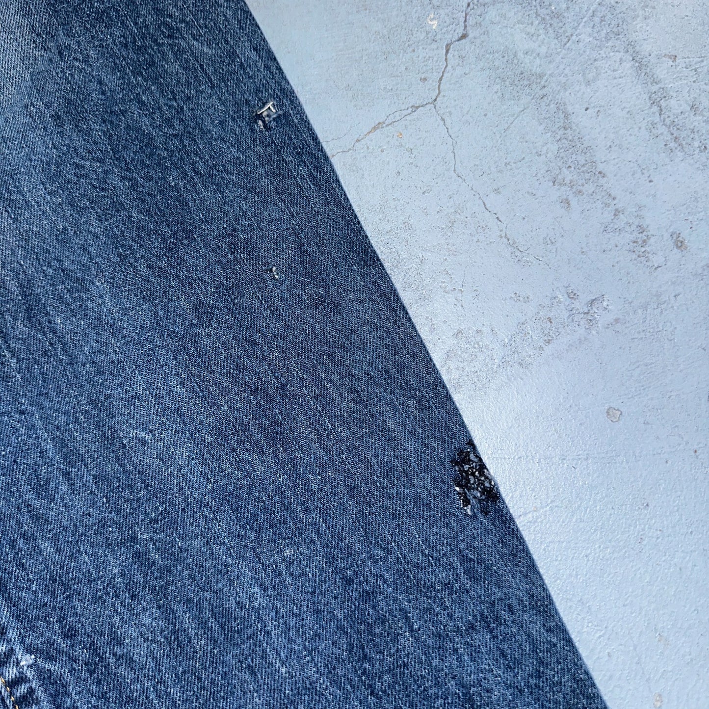 Levis 517 Vintage 80s USA Orange Tab Bootcut Flare Blue Worn Jeans Act 32x26