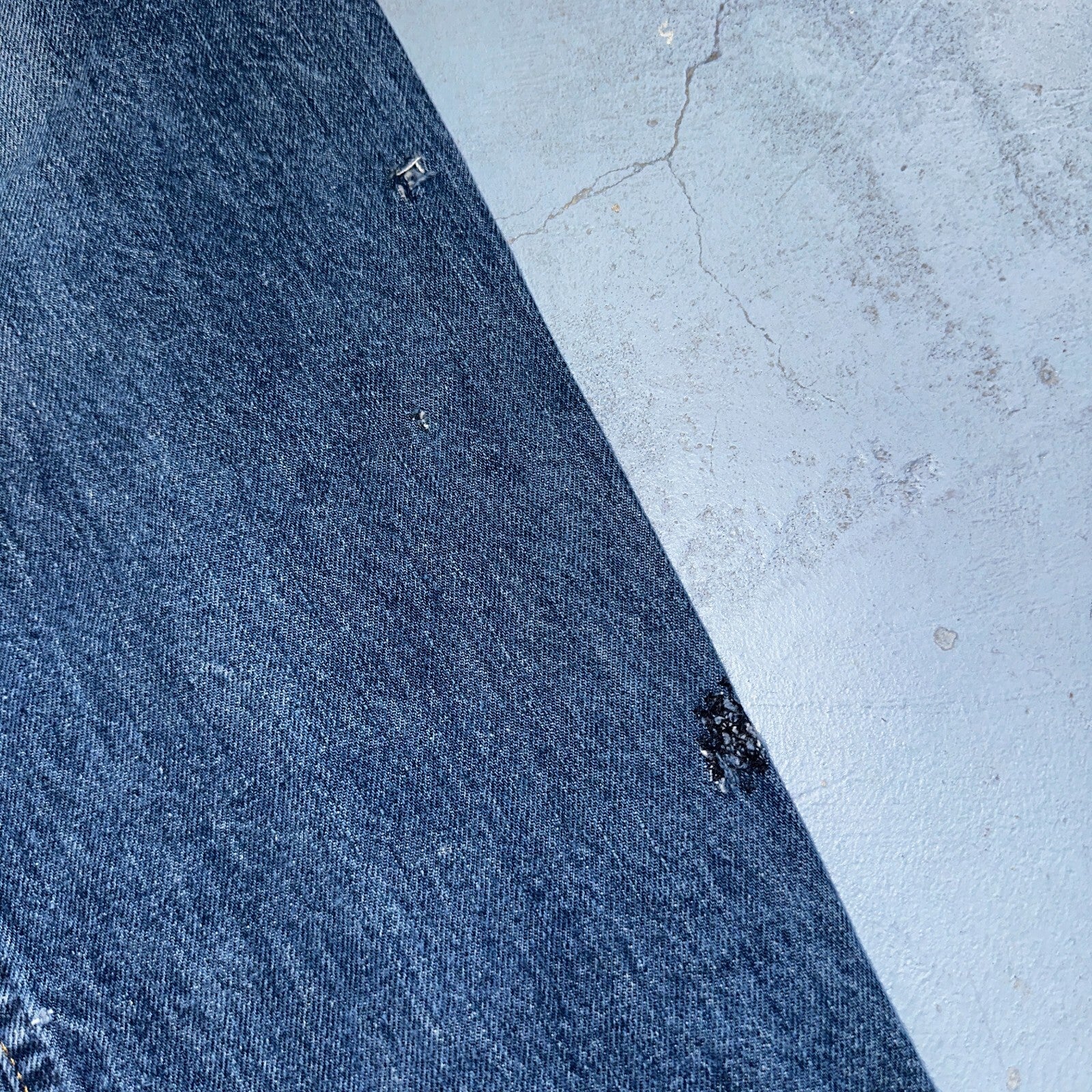 Levis 517 Vintage 80s USA Orange Tab Bootcut Flare Blue Worn Jeans Act 32x26