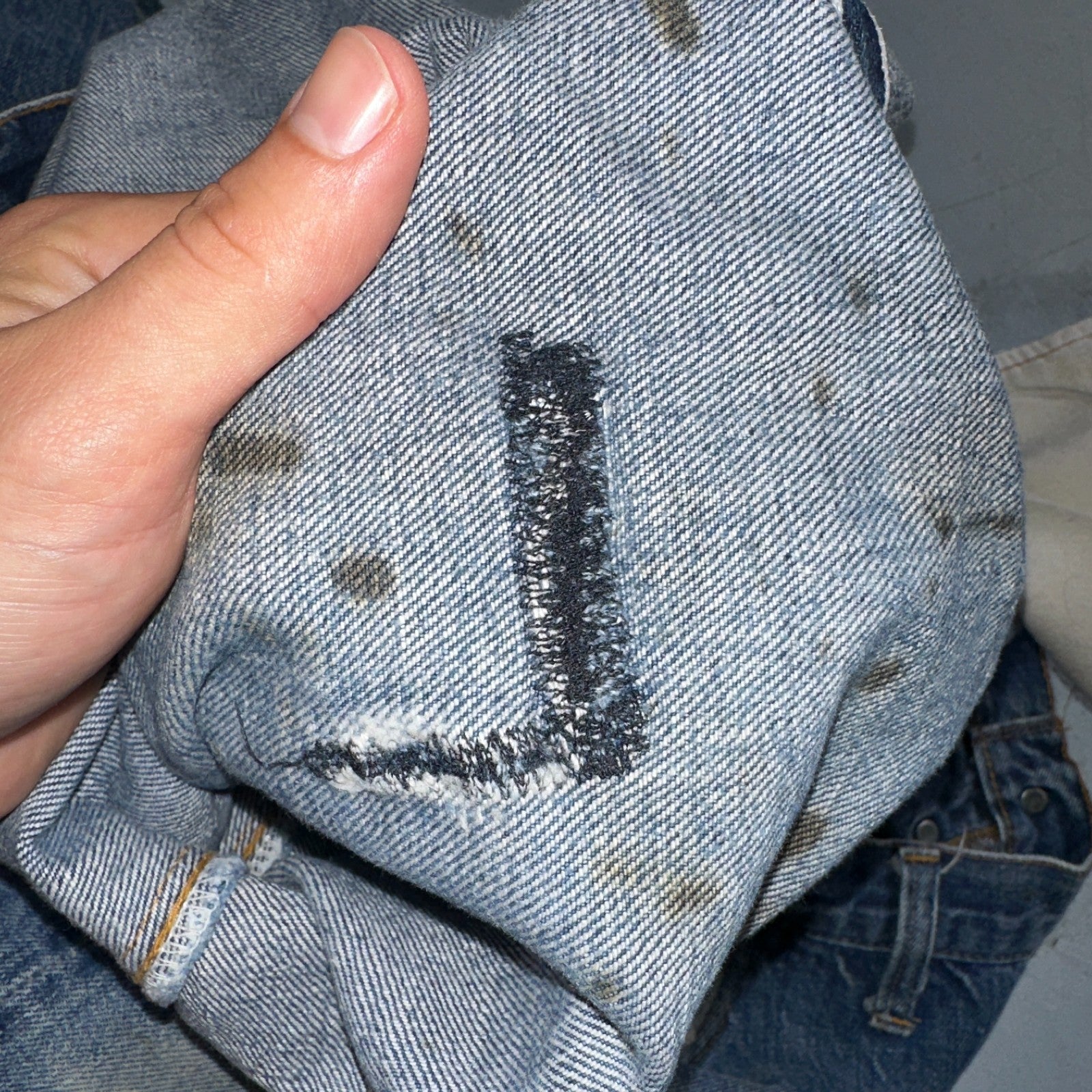 Levis 501 Vintage 70s SS Redline Selvedge USA XX Jeans Med Wash 48x30 Act 43x26