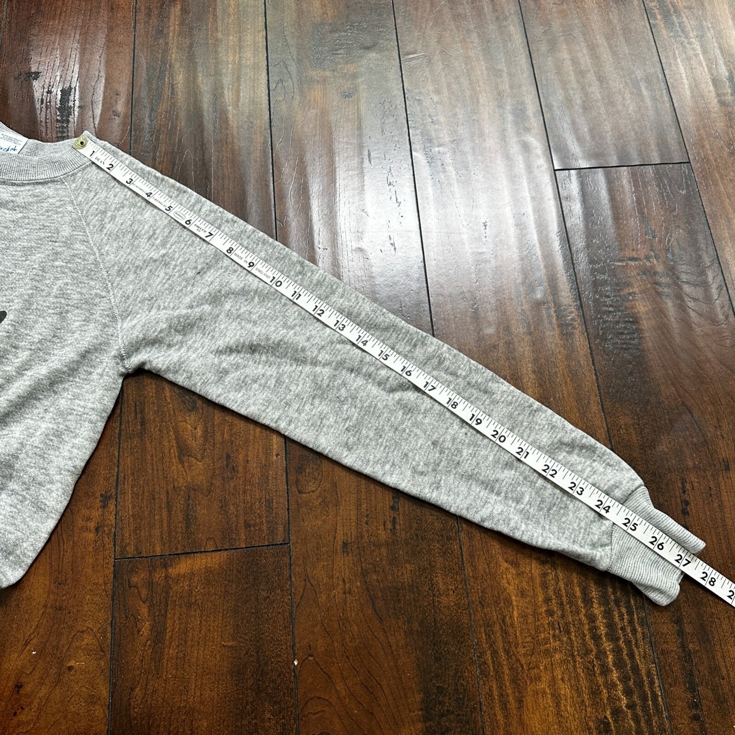 Vintage Mickey Inc Kids Grey Crewneck Sweatshirt Disney Mickey Mouse Size XL