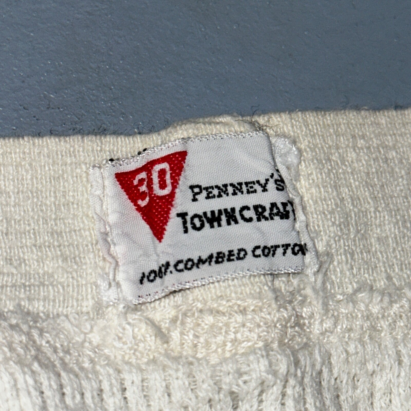 VTG J. C. Penny 100% Cotton Pants Thermal Underwear 30 1950s 1960s Rockabilly