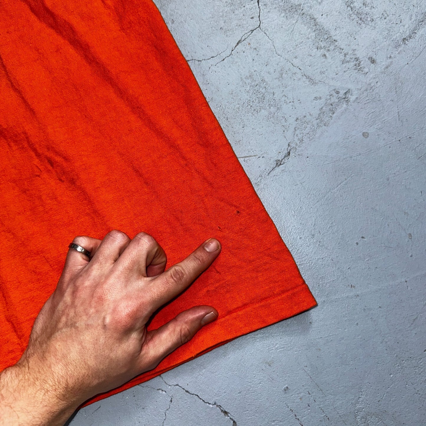 Denver Broncos 1997 Vintage Logo 7 AFC Champion T Shirt Orange Football 2XL