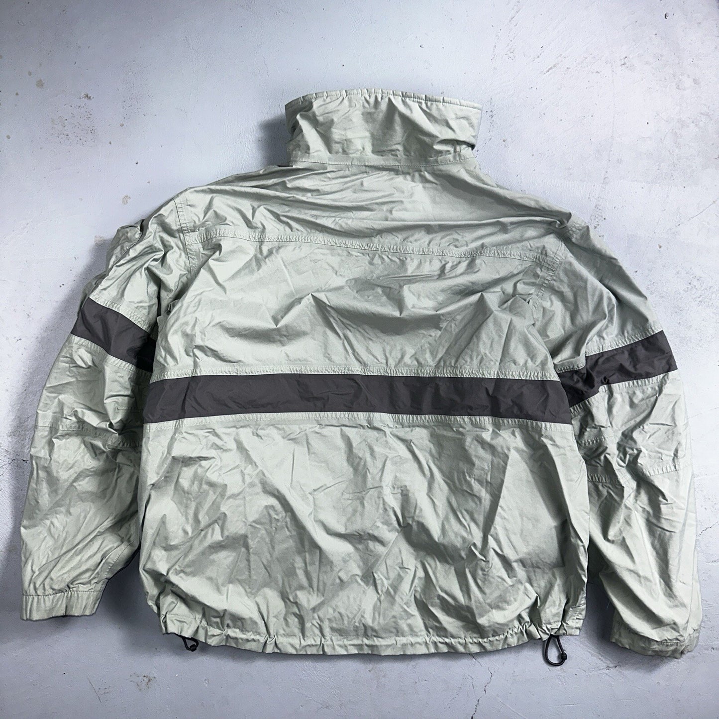 Nike VTG ACG Rain Jacket Storm Fit Anorak 90s Teal Hiking Ski Snowboard 3 Large