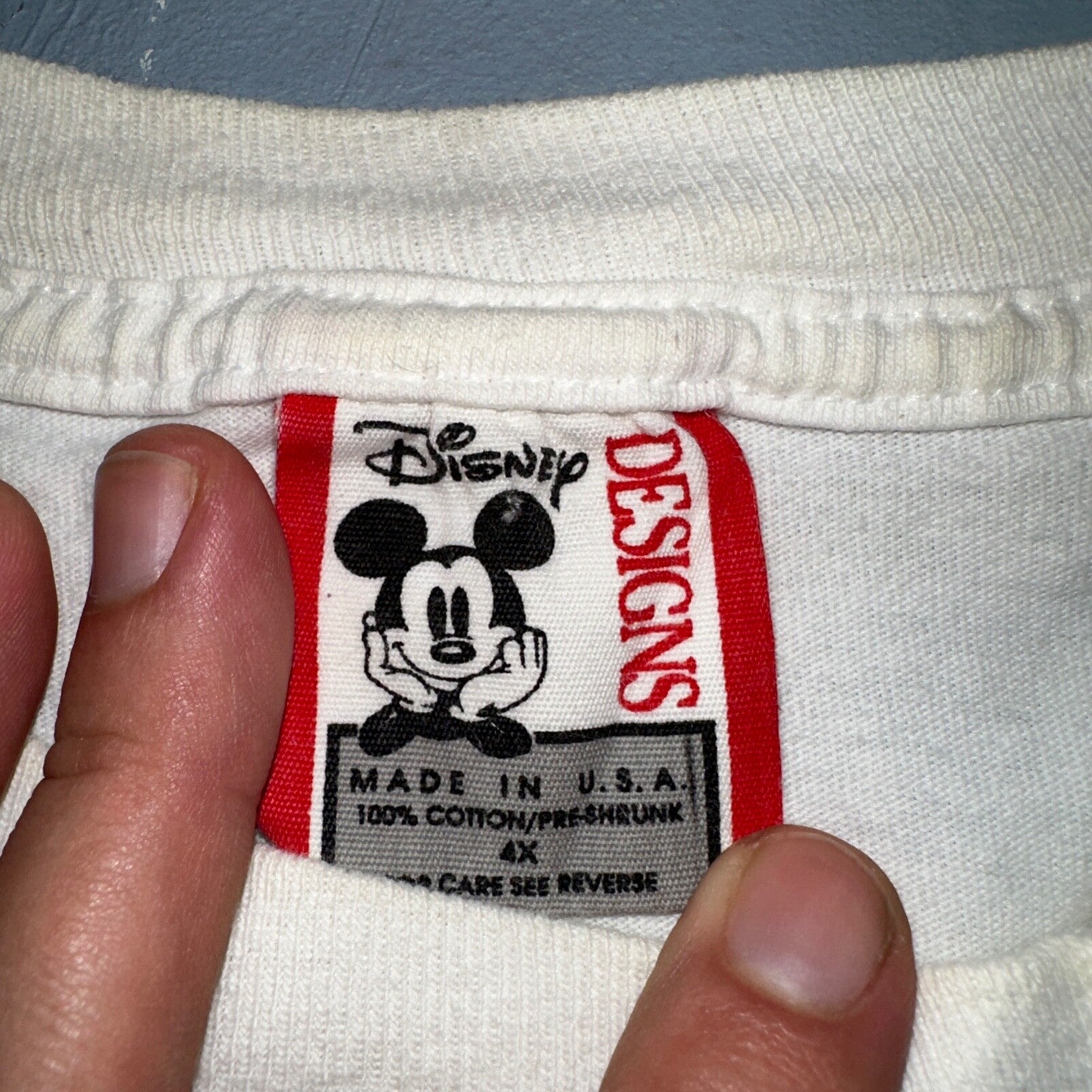 Minnie Mouse Disney VTG T Shirt 4XL Rap Big Print Double Sided Hot Cartoon