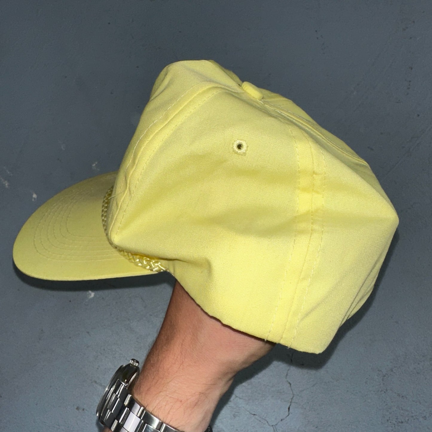 Vintage Northwest Transplants Hat Yellow Rope Snapback Nursery Oregon Promo Cap