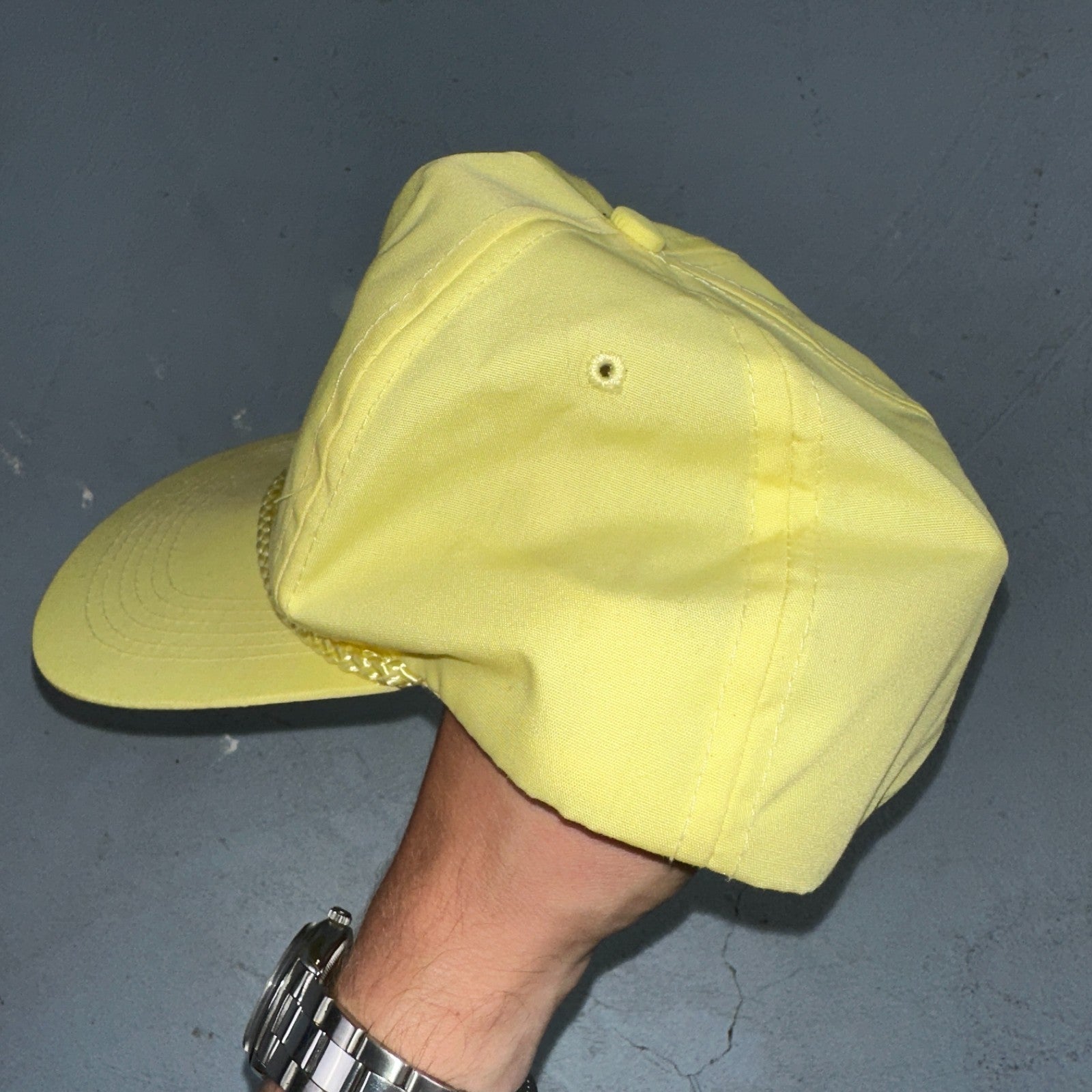 Vintage Northwest Transplants Hat Yellow Rope Snapback Nursery Oregon Promo Cap