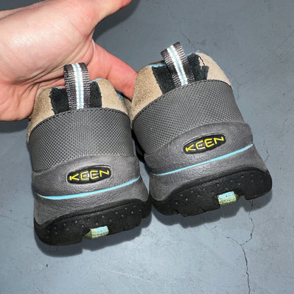 Keen Suede Leather Cap Toe Lace-Up Hiking Outdoor Shoes Women's 10