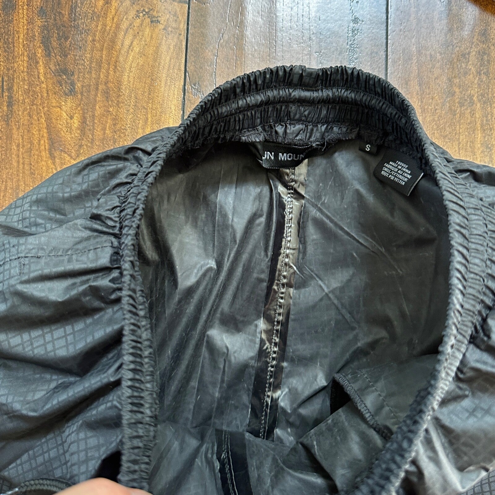 Sun Mountain Pants Womens Size Small Black Nylon Golf Vintage Waterproof