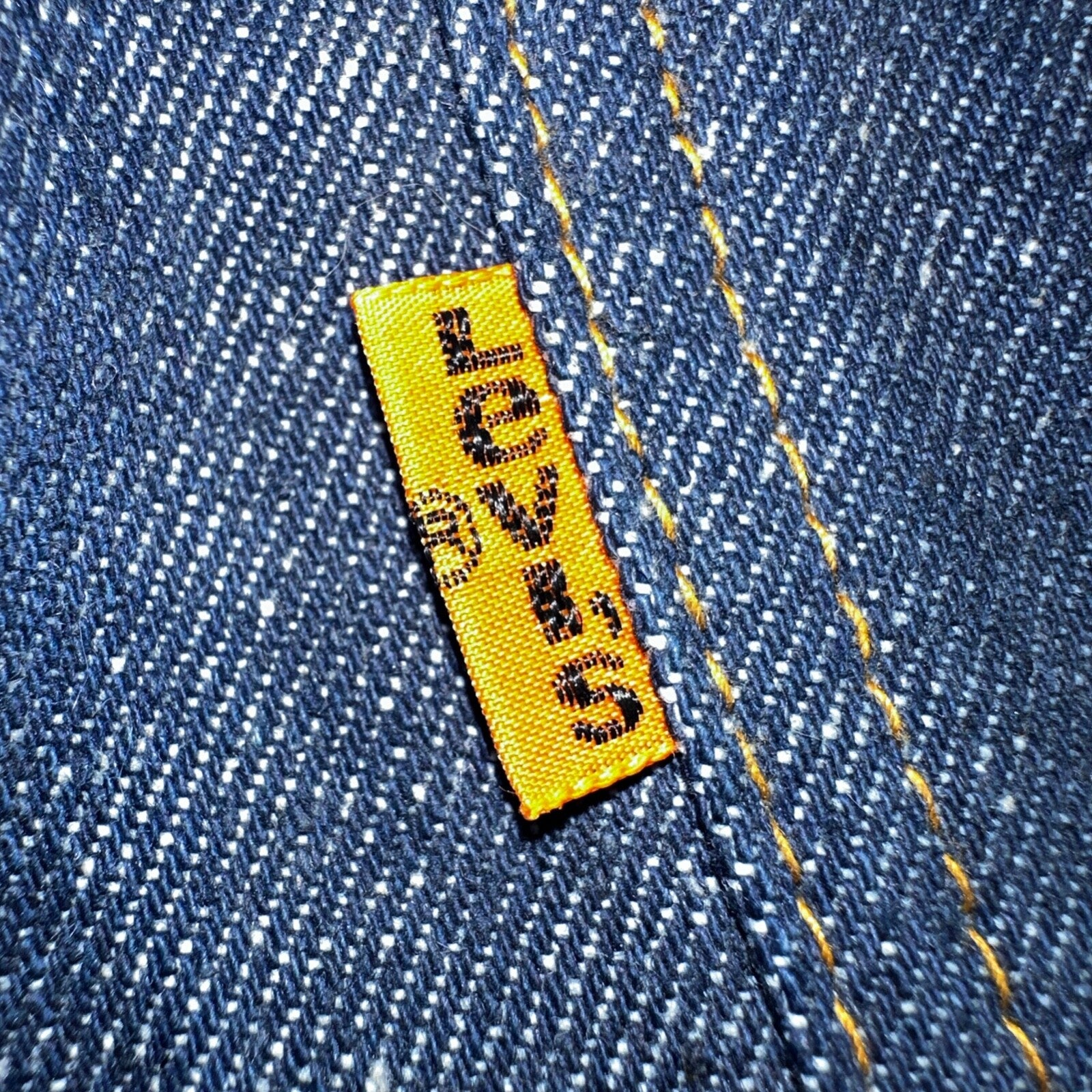 Levis 646 Deadstock 70s USA Orange Tab Bootcut Flare Bell Bottom NOS Jeans 34x31