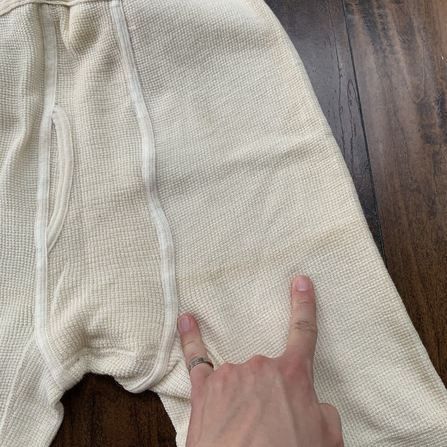 Vintage Atlas Flamebeaters Thermal Pants Mens Cotton Steve McQueen Movie 70s