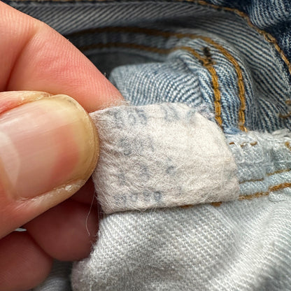 Levis Vintage 80s Redline Selvedge USA 501 XX Jeans 66 70s 32x34 Act 29x25