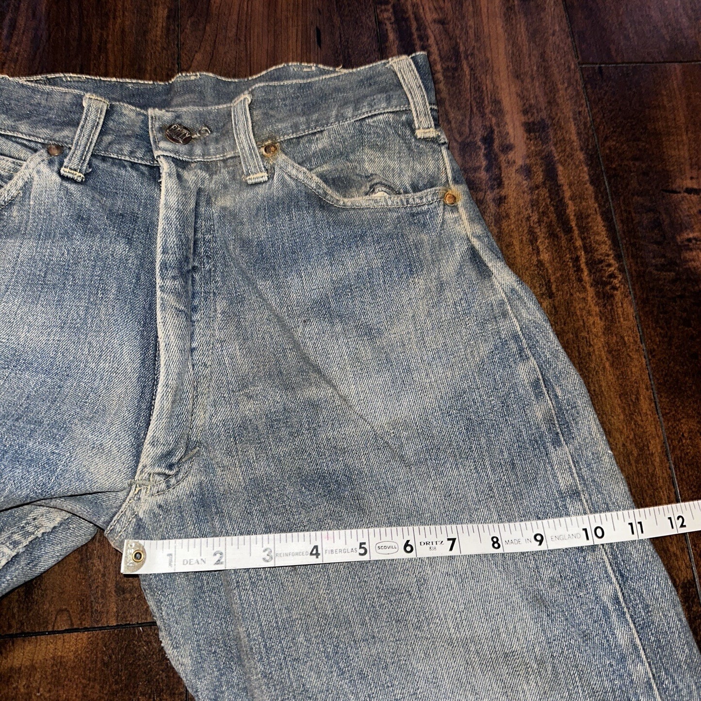 Bally True VTG 40s 50s Redline Selvedge Denim Jeans 1950s Levi’s Big E 27x30