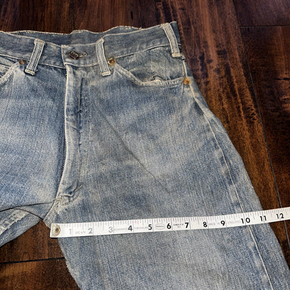 Bally True VTG 40s 50s Redline Selvedge Denim Jeans 1950s Levi’s Big E 27x30