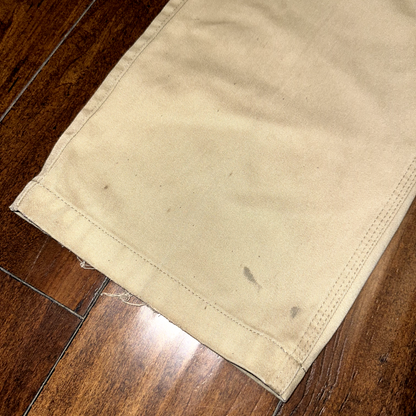 Carhartt Pants Mens Tan 34x29 Chinos Straight Leg Flat Front Workwear Relaxed