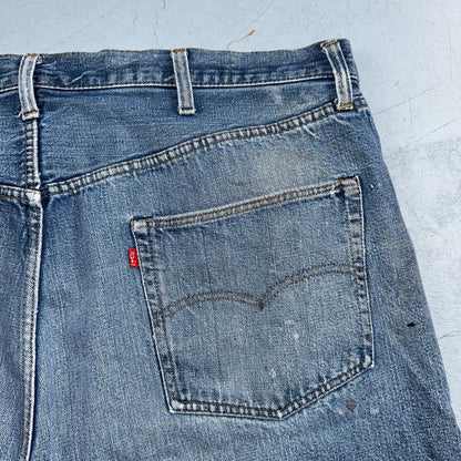 Levis 501 Vintage 70s SS Redline Selvedge USA XX Jeans Med Wash 48x30 Act 43x22
