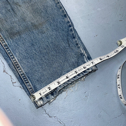 Levis 560 Vintage 90s Canada Red Tab Loose Fit Tapered Leg Blue Jeans 31x34