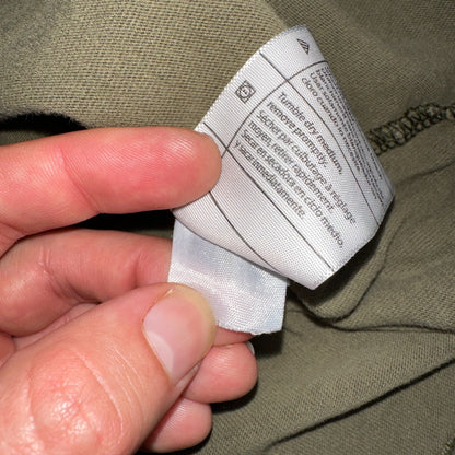 Carhartt K87 ARG Fit Pocket T-Shirt Mens 2XL Greeb Army Thrashed Holes Worn